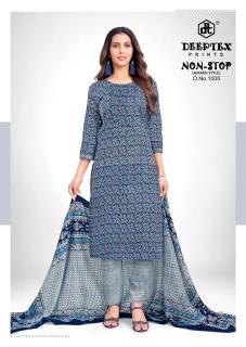 Deeptex non stop ajrakh vol 1 ikkat dress materials wholesale